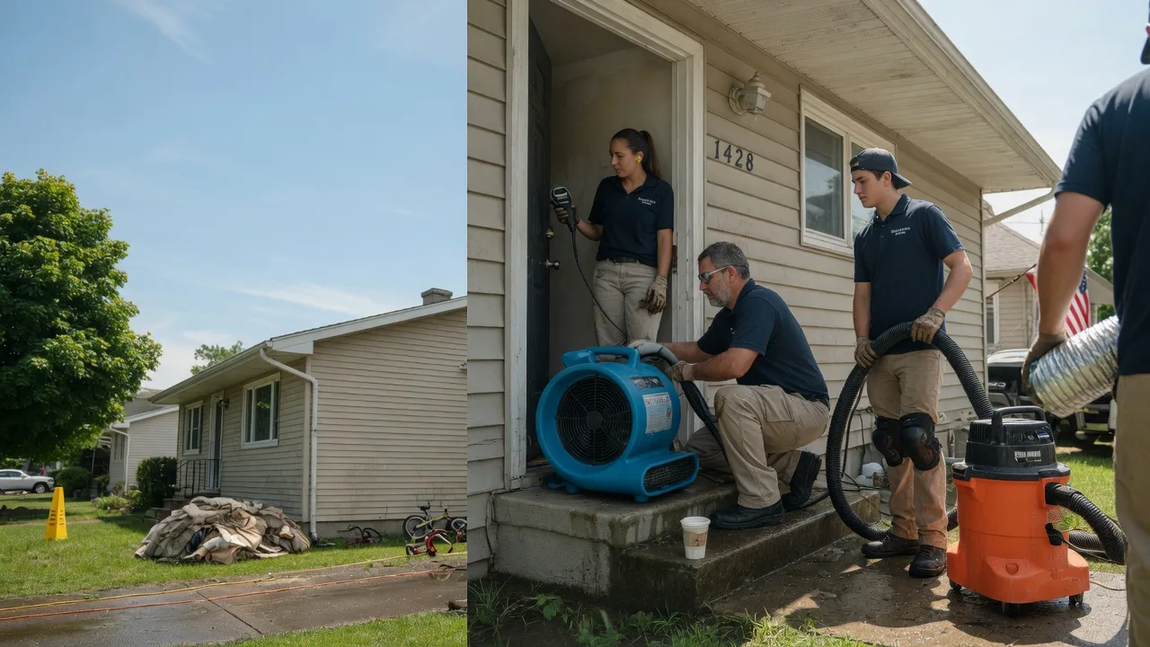 Water Damage Restoration in Idaville, IN near me